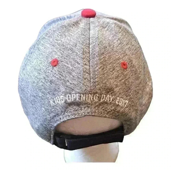 Cincinnati Reds Kids Opening Day 2017 Hat Red Gray Hook Loop MLB Basebal… - Picture 2 of 9